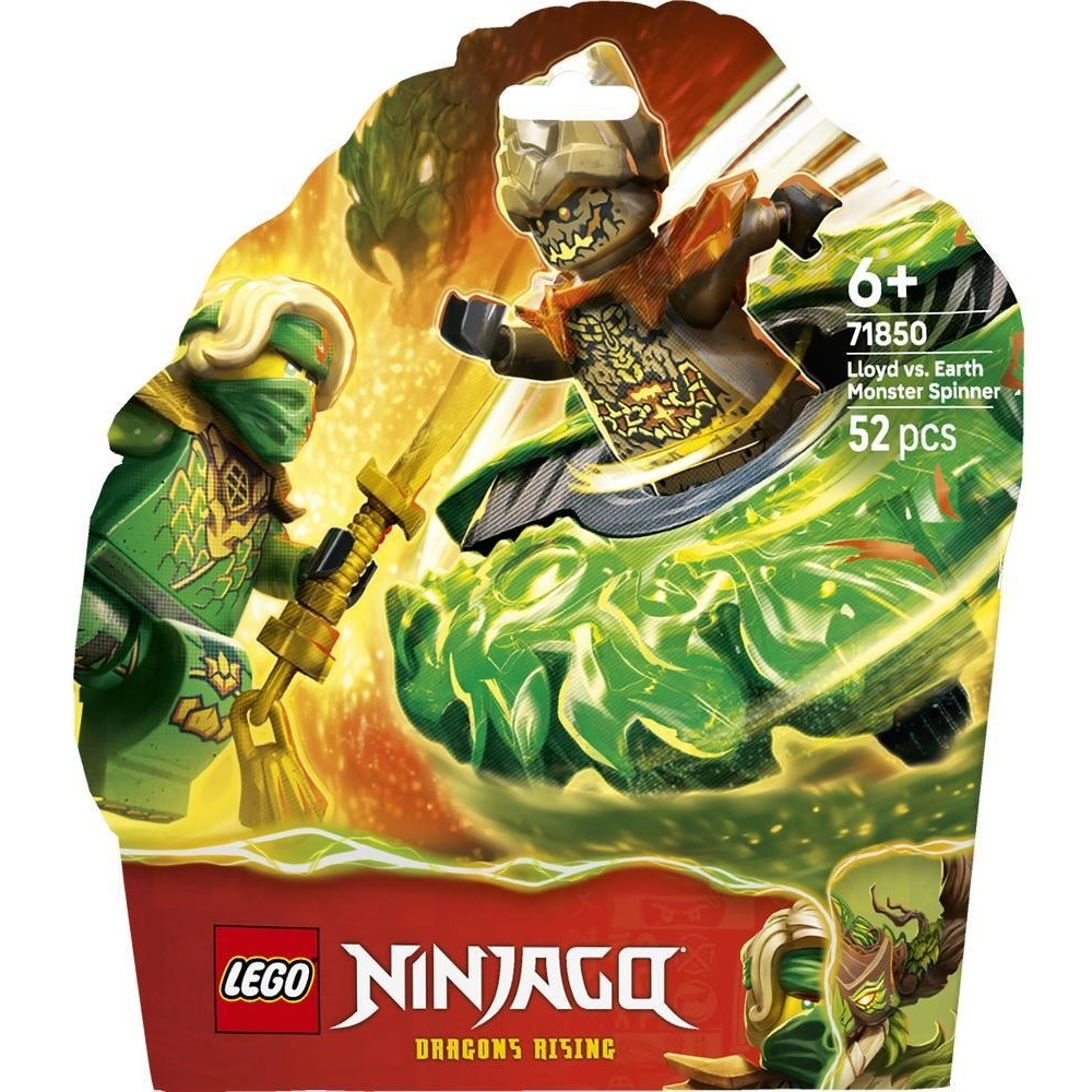 Конструктор LEGO Ninjago Ллойд против спиннера земляного монстра 52 детали (71850)