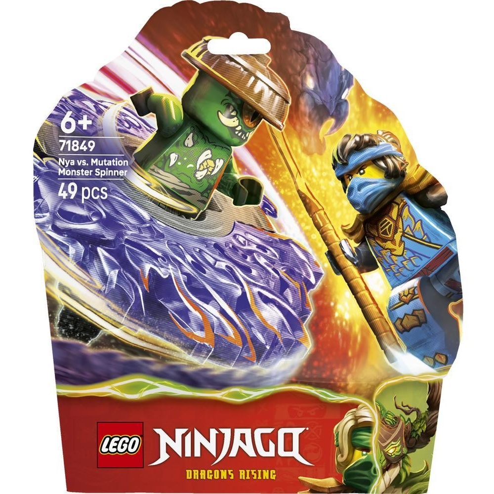 Конструктор LEGO Ninjago Ния против спиннера монстра-мутанта 49 деталей (71849)