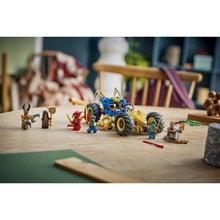 Конструктор LEGO Ninjago Автомобіль-трансформер Джея 387 деталей (71856)