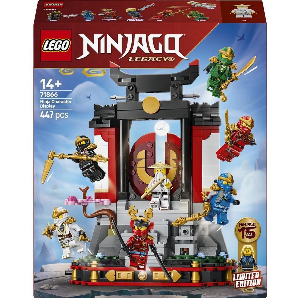 Конструктор LEGO Ninjago Модель персонажів ніндзя. 15-та річниця 447 деталей (71866)