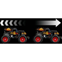 Конструктор LEGO Technic Monster Jam Grave Digger Вогонь та лід 263 деталі (42219)