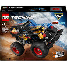 Конструктор LEGO Technic Monster Jam Grave Digger Вогонь та лід 263 деталі (42219)