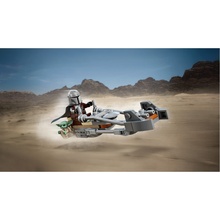 Конструктор LEGO Star Wars Швидкісний мотоцикл Мандалорця та Грогу 58 деталей (75436)