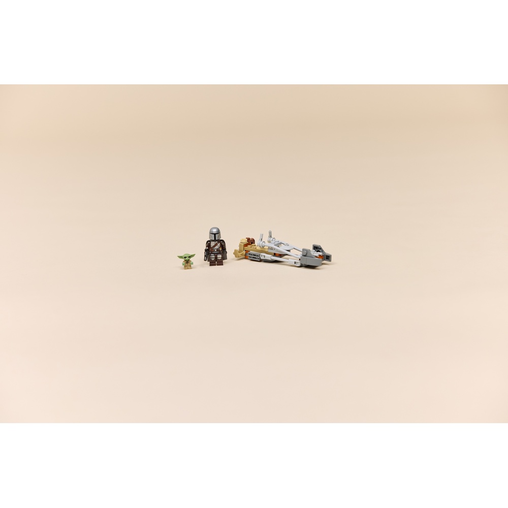 Замовити Конструктор LEGO Star Wars Швидкісний мотоцикл Мандалорця та Грогу 58 деталей (75436)