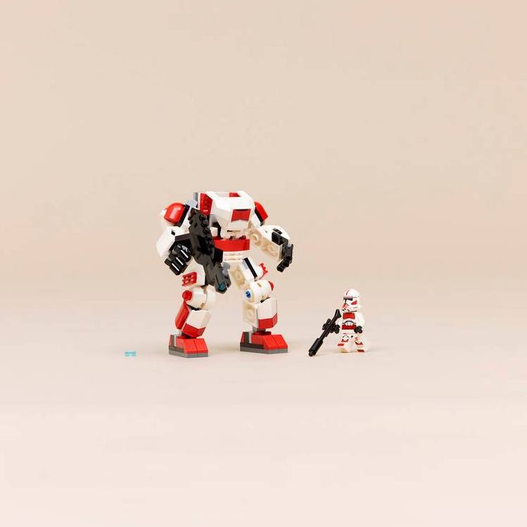 Фото Конструктор LEGO Star Wars Робот ударного клона-солдата 151 деталь (75448)