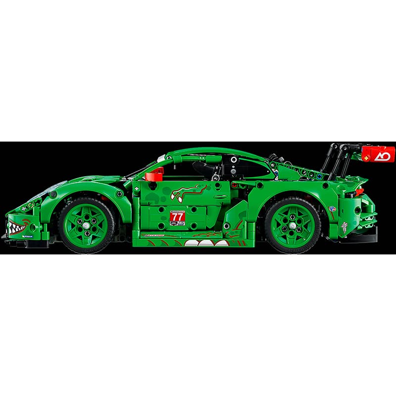 У Фокстрот Конструктор LEGO Technic Автомобіль Porsche 911 GT3 R REXY AO Racing 1313 деталі (42224)