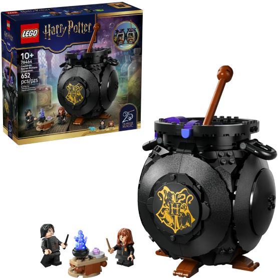 Конструктор LEGO Harry Potter Котел: Тайный класс зельеварения 652 детали (76464)