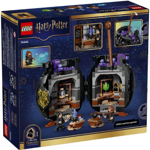 В интернет магазине Конструктор LEGO Harry Potter Котел: Тайный класс зельеварения 652 детали (76464)