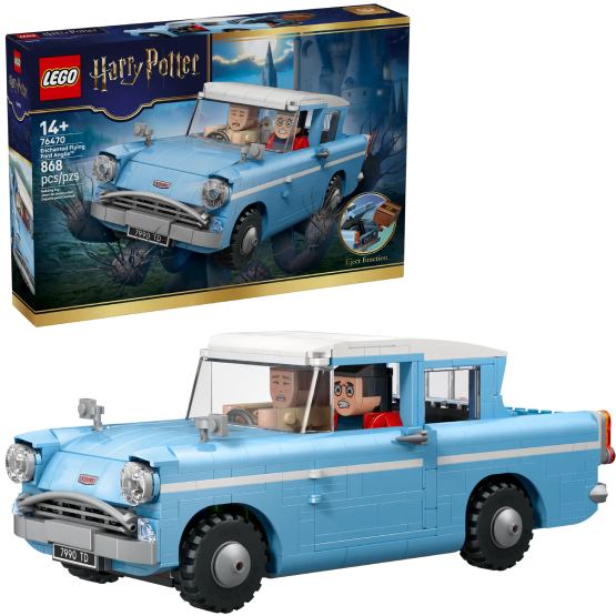 Конструктор LEGO Harry Potter Зачарований летючий Ford Англія 868 деталей (76470)
