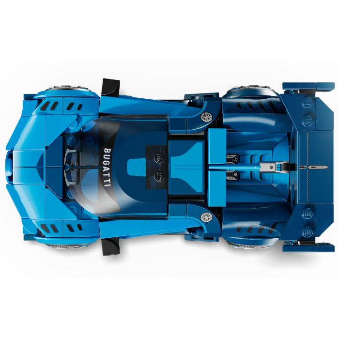 Конструктор LEGO Speed ​​Champions Спортивний автомобіль Bugatti Vision Gran Turismo Hyper 284 деталі (77253) Кріплення блок