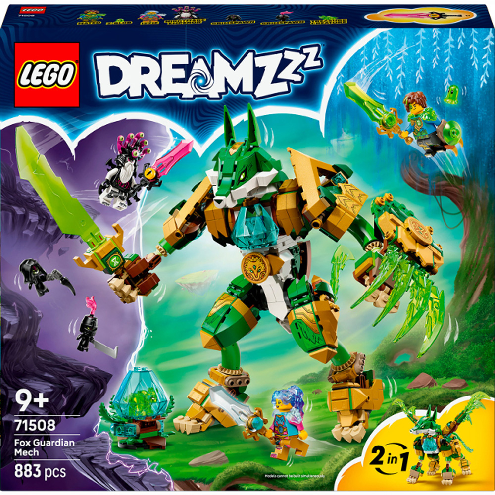 Конструктор LEGO DREAMZzz Робот Лисиці-Хранительки 883 ел (71508)