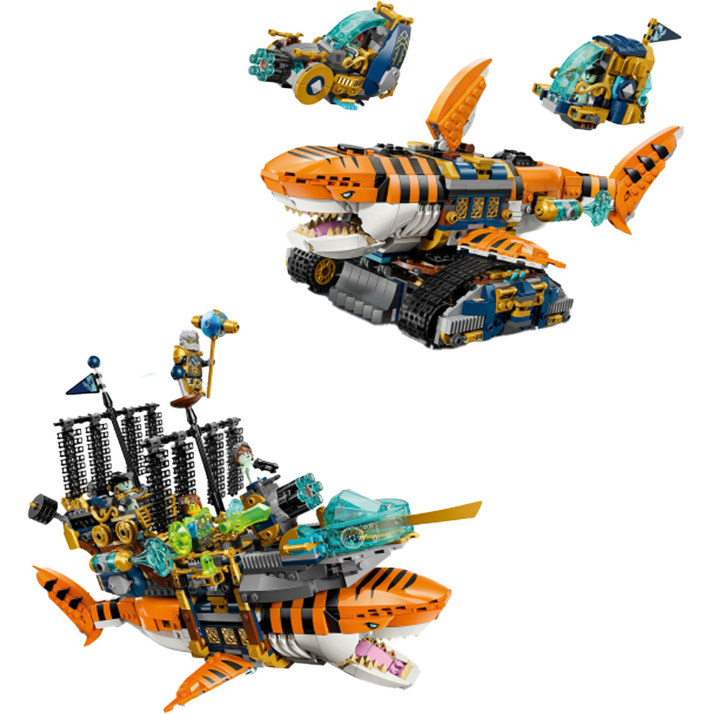 Замовити Конструктор LEGO DREAMZzz Танкер-тигрова акула 1548 ел (71515)