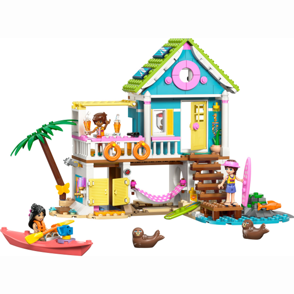Конструктор LEGO Friends Пляжний будиночок з морськими котиками 400 ел (42699) Серія Lego Friends