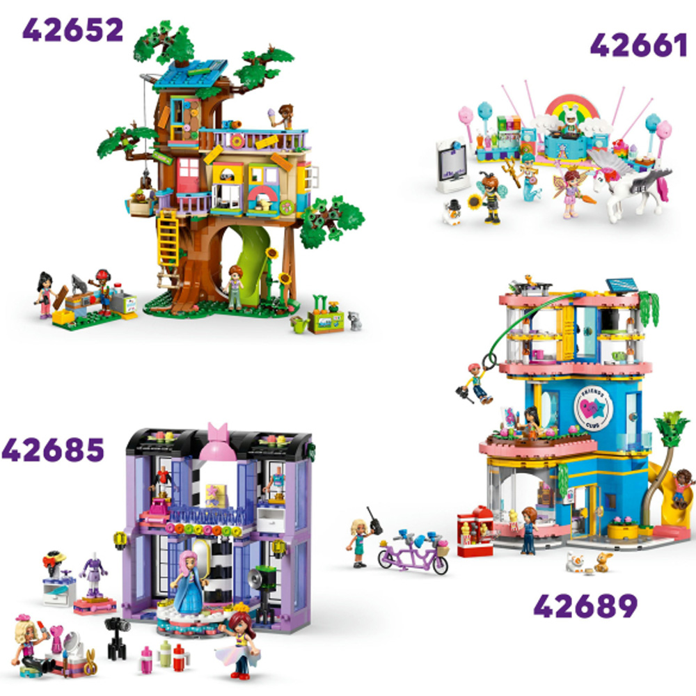 Покупка Конструктор LEGO Friends Веселая крытая игровая площадка 668 эл (42686)