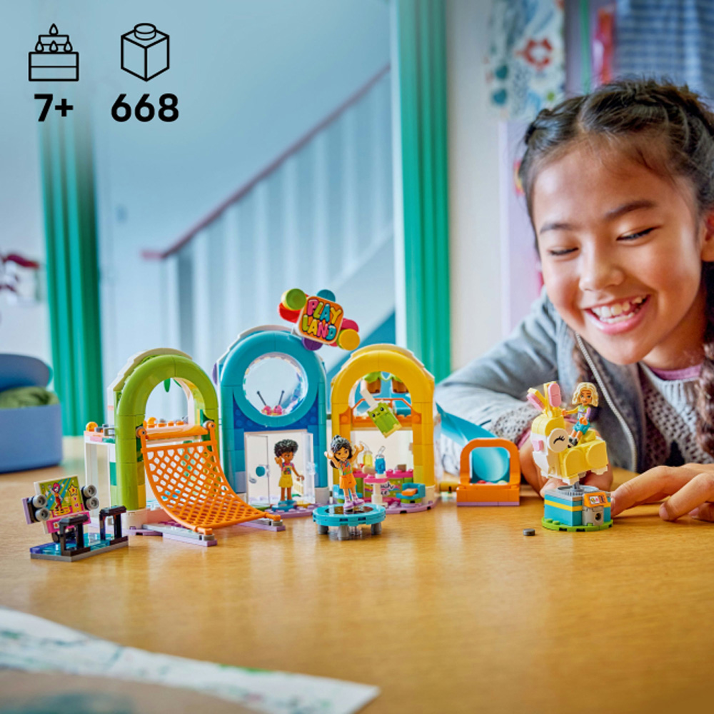 Конструктор LEGO Friends Веселая крытая игровая площадка 668 эл (42686) Крепление блок