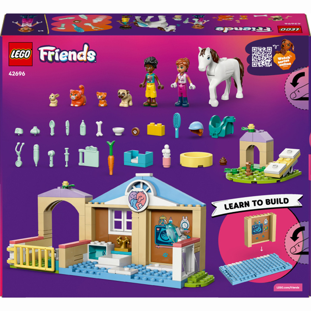 Конструктор LEGO Friends Ветеринарная клиника 141 эл (42696) Тематика на произвольную тему