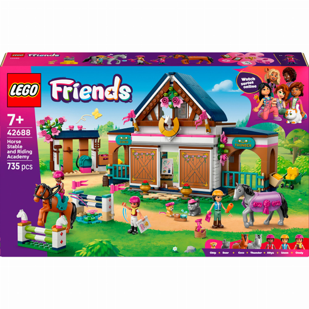 Конструктор LEGO Friends Конюшня та академія верхової їзди 735 ел (42688)