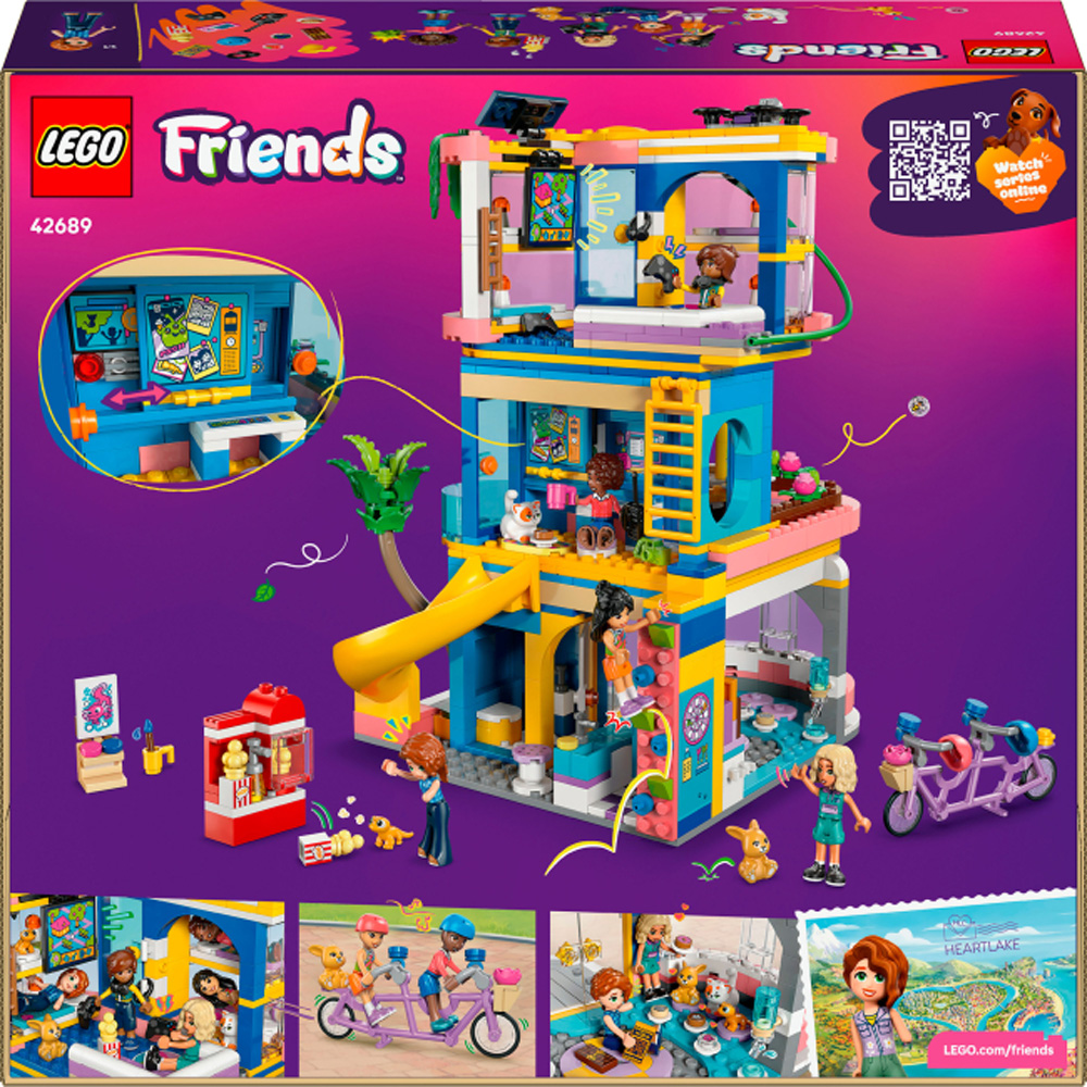 Конструктор LEGO Friends Клубний дім друзів HLC 794 ел (42689) Кріплення блок