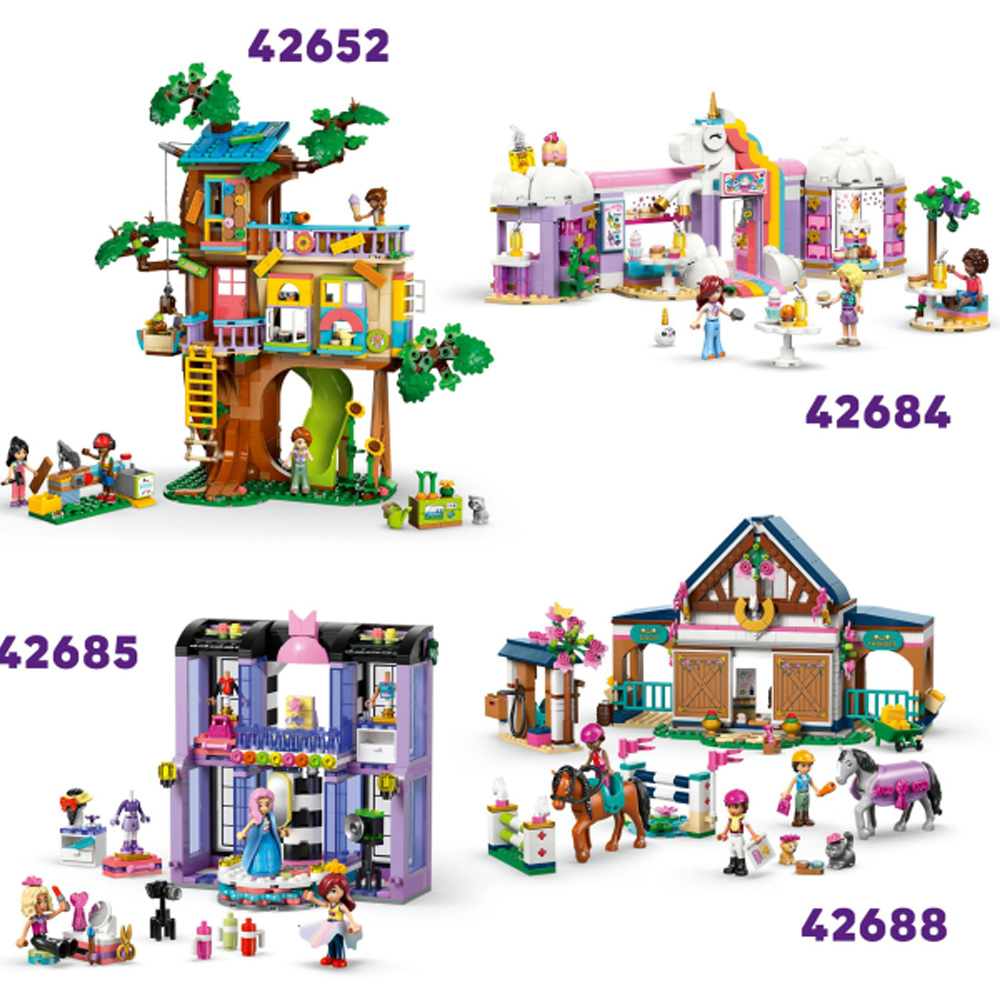 Конструктор LEGO Friends Клубний дім друзів HLC 794 ел (42689) Тип класичний