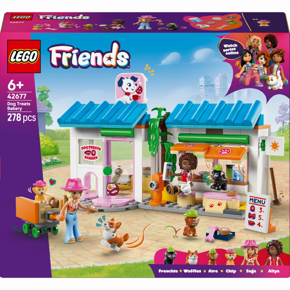 Конструктор LEGO Friends Пекарня собачьего лакомства 278 эл (42677-)