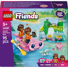 Конструктор LEGO  Friends Приключенческая лодка «Аксолотль» 95 эл (42681)