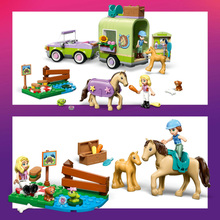 Конструктор LEGO Friends Прицеп для коня и жеребенка 279 эл (42695)