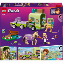 Конструктор LEGO Friends Прицеп для коня и жеребенка 279 эл (42695)