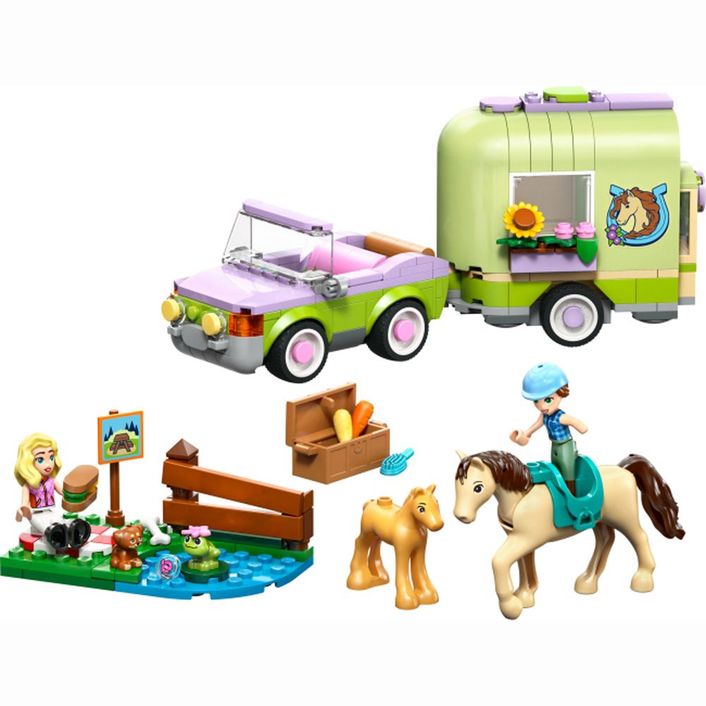 Конструктор LEGO Friends Прицеп для коня и жеребенка 279 эл (42695) Тип классический