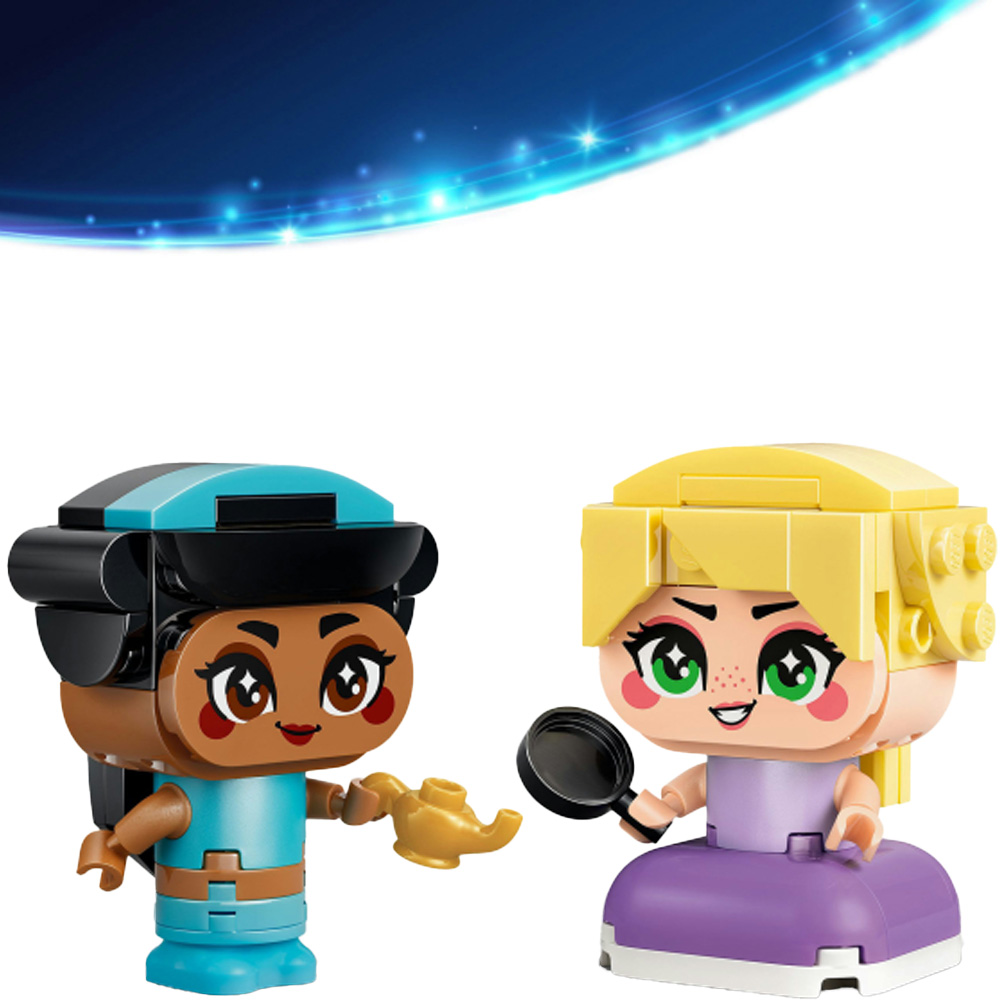 Фото Конструктор LEGO Disney Princess Минипринцессы Жасмин и Рапунцель 59 эл (43303)