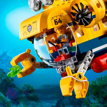 Конструктор LEGO City Океан: дослідницька підводний човен (60264)