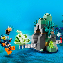 Конструктор LEGO City Океан: дослідницька підводний човен (60264)