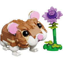 Конструктор LEGO Creator Чарівний хом'як з квіткою (31376)