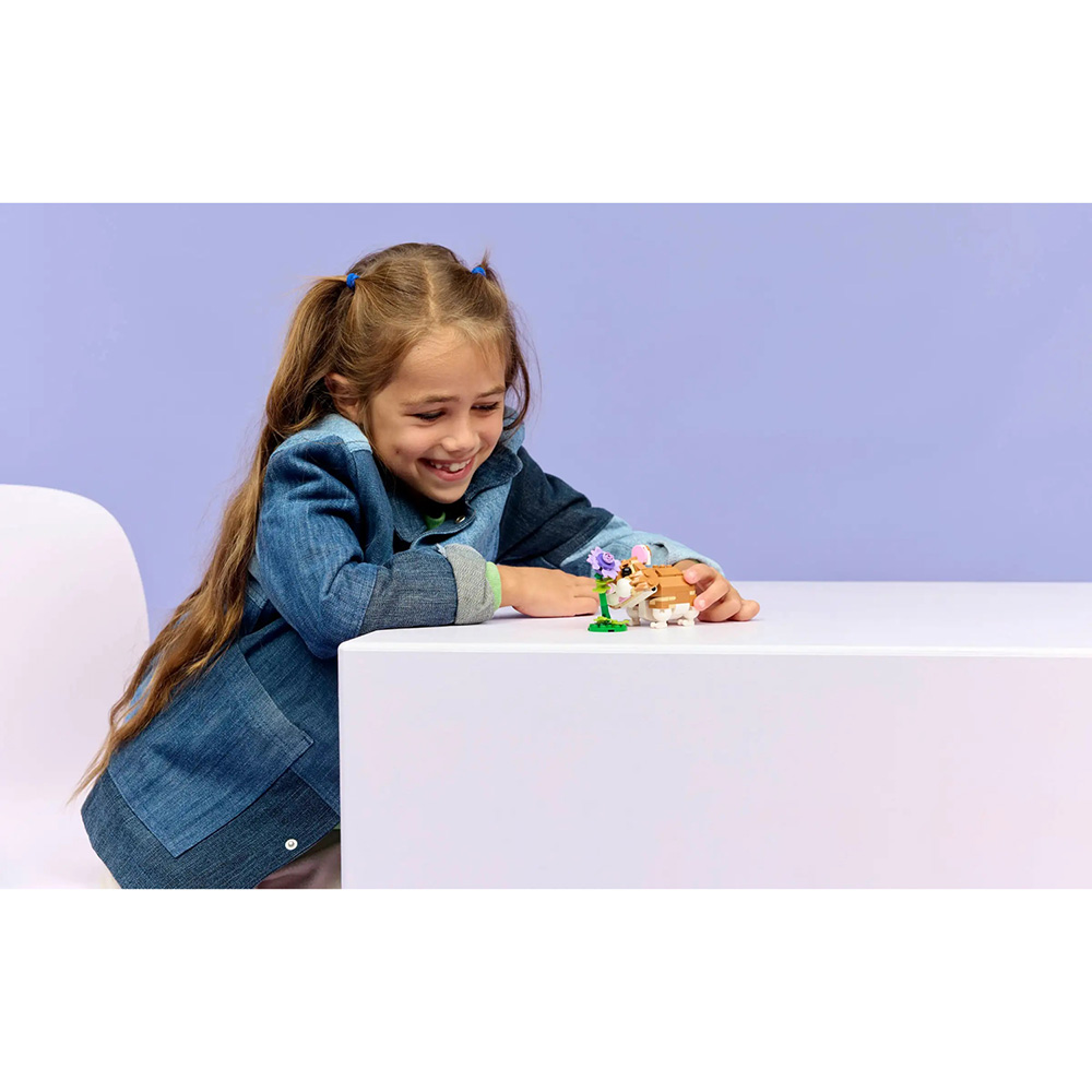 Зовнішній вигляд Конструктор LEGO Creator Чарівний хом'як з квіткою (31376)