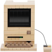Конструктор у капсулі Max серії Retro S1 Комп'ютер Макінтош (83185AGQ8)