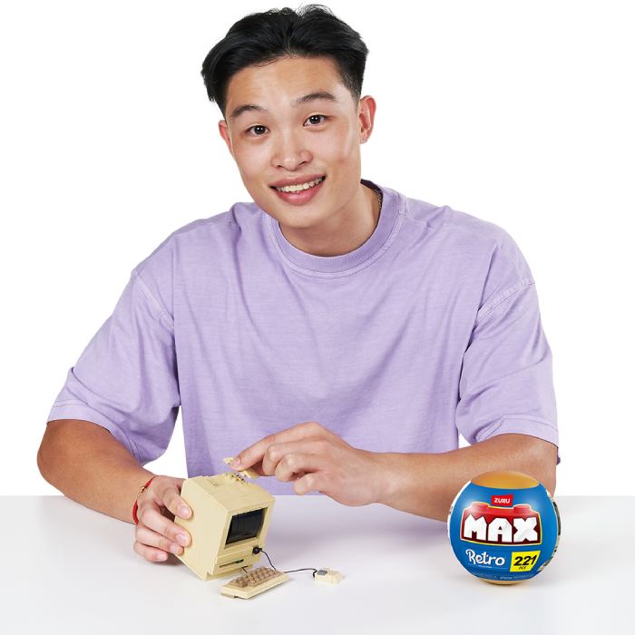 Фото Конструктор у капсулі Max серії Retro S1 Комп'ютер Макінтош (83185AGQ8)