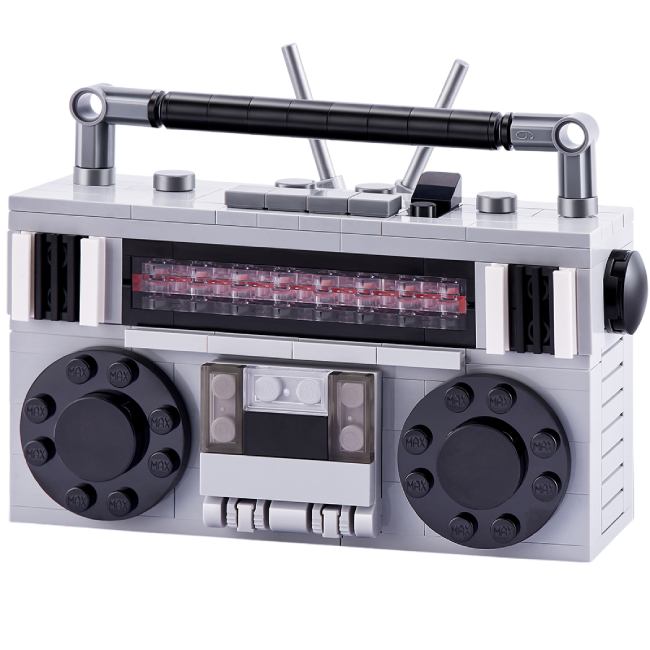 Конструктор в капсуле Max серии Retro S1 Кассетный магнитофон (83185DGQ8) Крепление блок