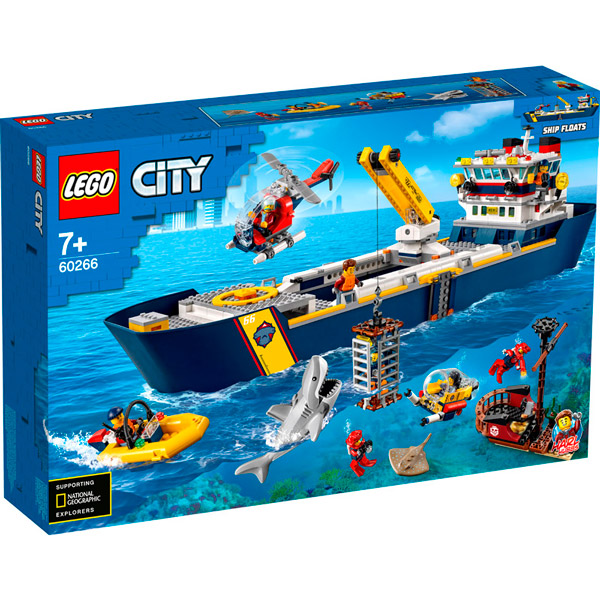 

Конструктор LEGO City Океан: исследовательское судно (60266), City Океан: Исследовательское судно 60266