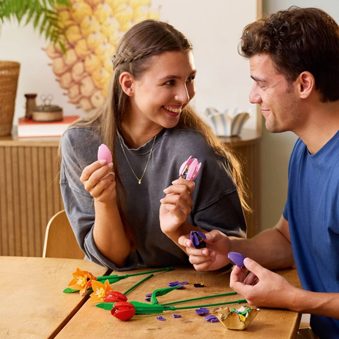 Конструктор LEGO Botanicals Букет тюльпанов 576 деталей (11501) Крепление блок