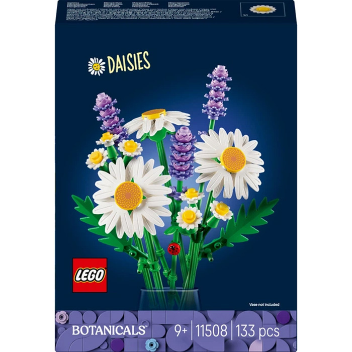 Конструктор LEGO Botanicals Ромашки 133 деталі (11508)