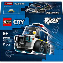 Конструктор LEGO City Автомобілі - Поліцейська вантажівка 71 деталь (60481)