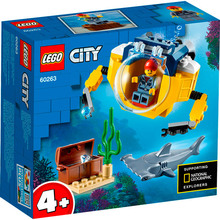 Конструктор LEGO City Океан: міні-підводний човен (60263)