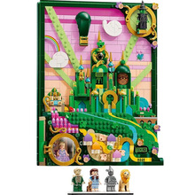 Конструктор LEGO Wicked Изумрудный город настенный арт 1518 деталей (75685)