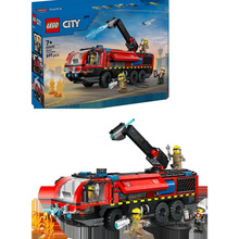 Конструктор LEGO City Пожарный грузовик в аэропорту 691 деталь (60499)