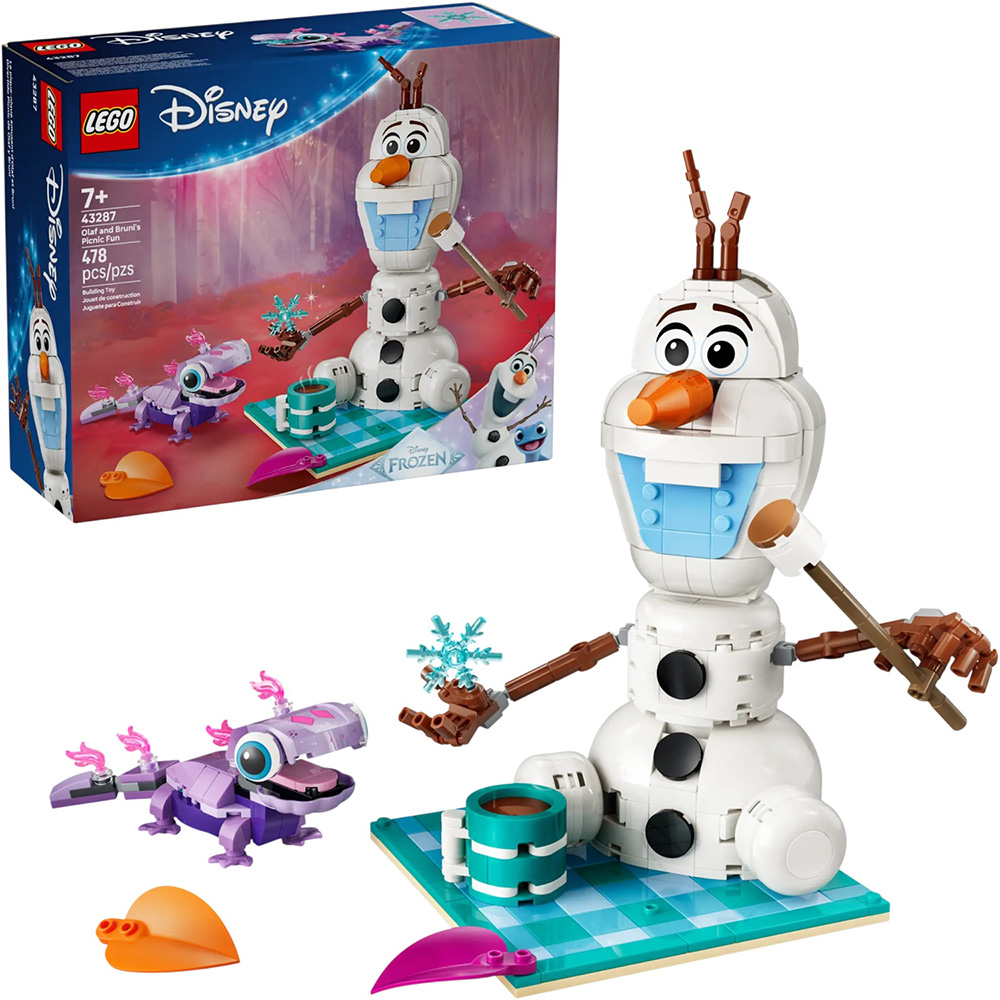 Конструктор LEGO Disney Frozen Веселощі на пікніку Олафа та Бруні (43287)