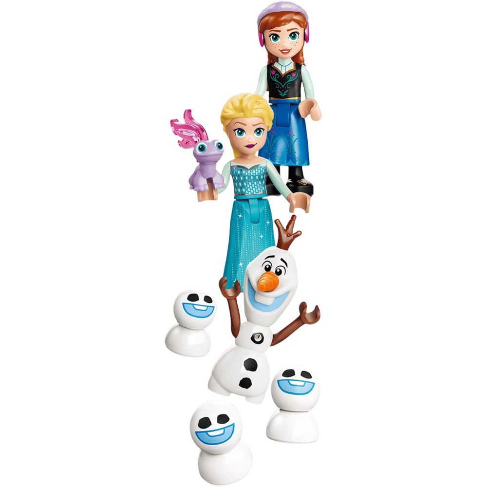 Конструктор LEGO Disney Princess Крижаний замок Ельзи та веселі санки (43281) Кріплення блок
