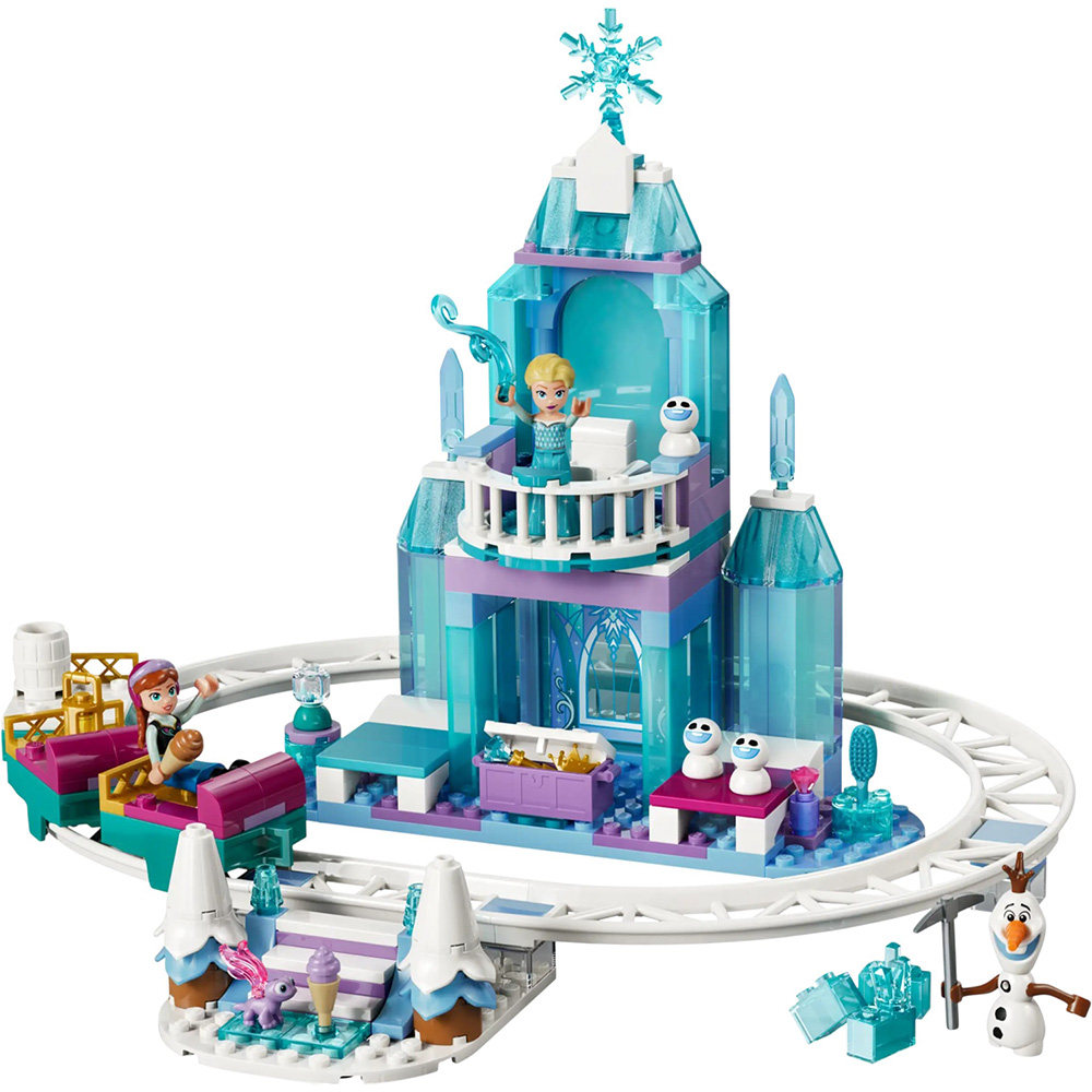 Конструктор LEGO Disney Princess Крижаний замок Ельзи та веселі санки (43281)