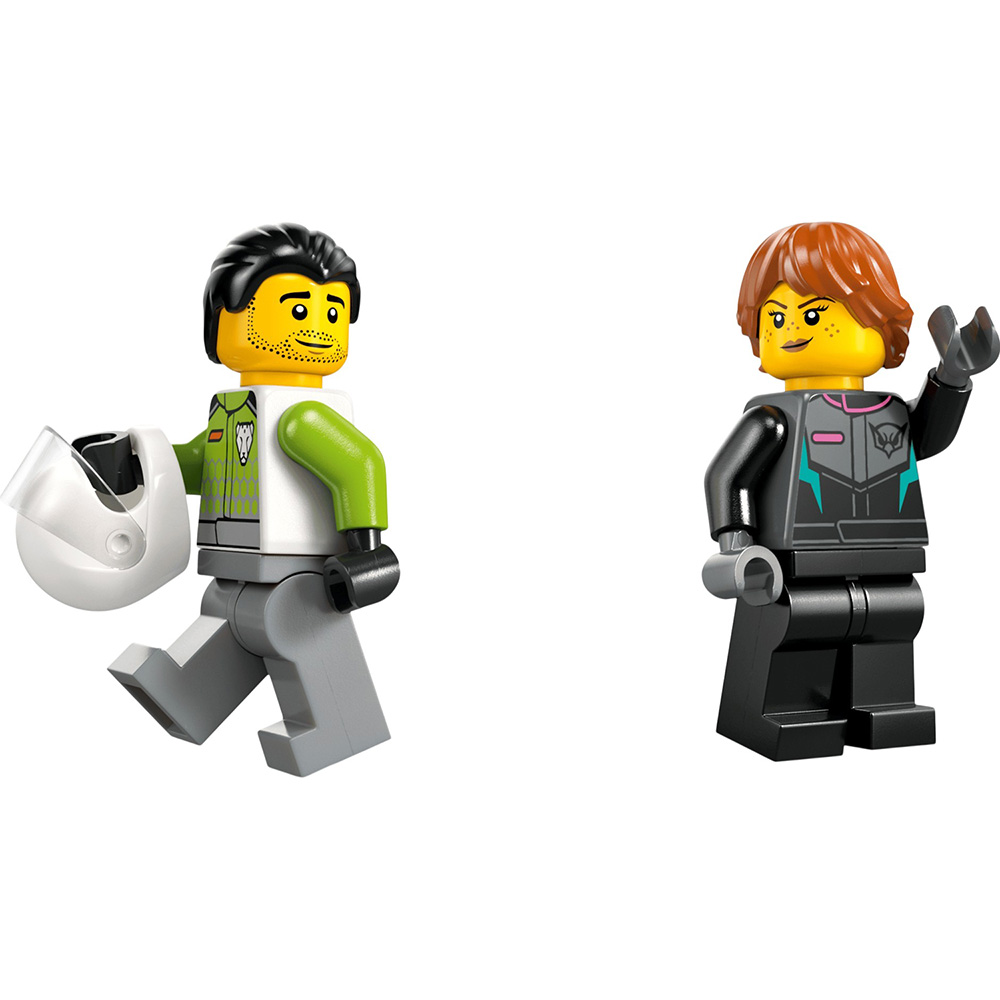 Внешний вид Конструктор LEGO City Реактивный самолет против автомобиля (60489)