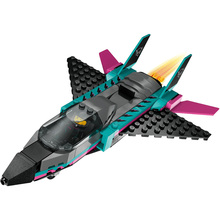 Конструктор LEGO City Реактивный самолет против автомобиля (60489)