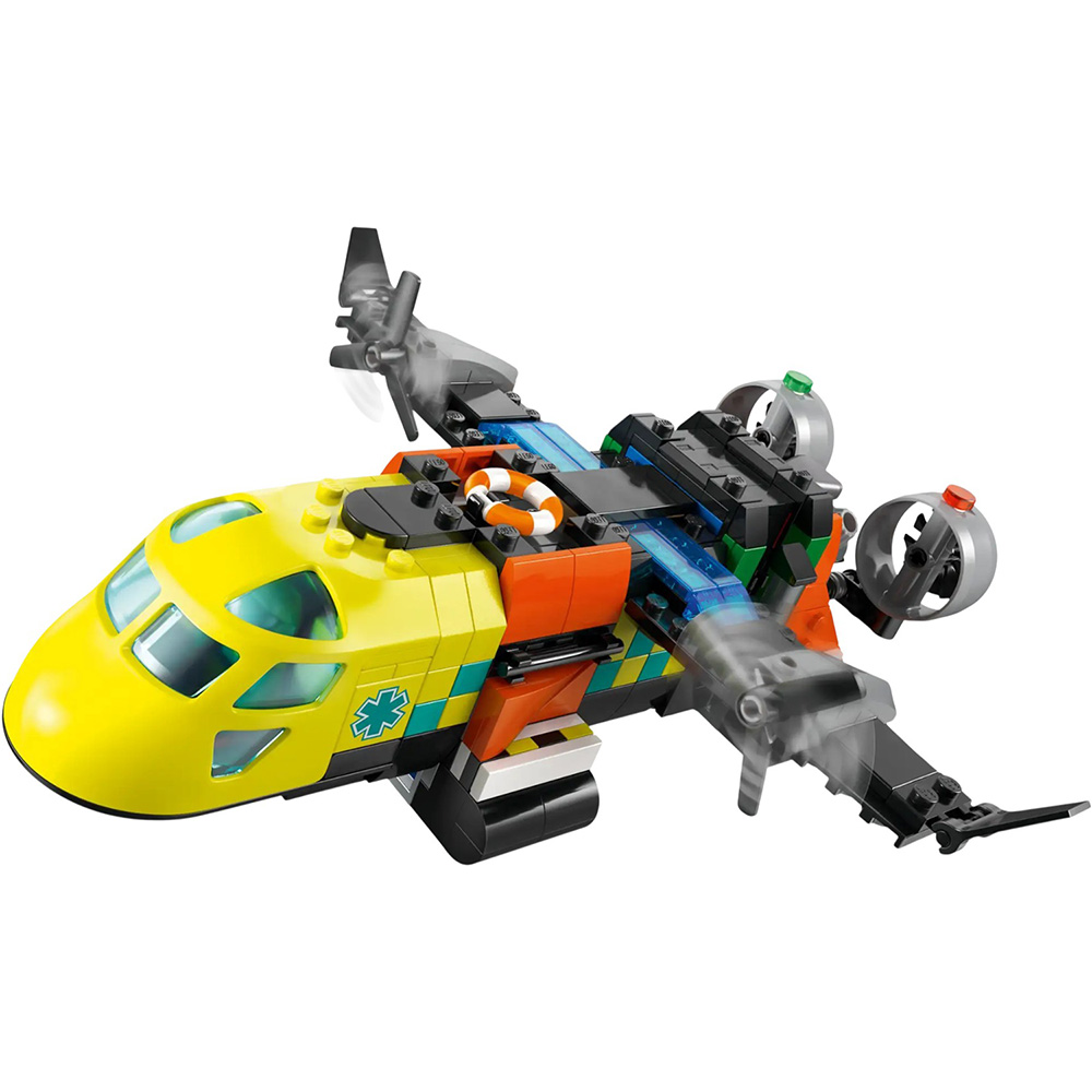 Конструктор LEGO City Ремікс літака, вантажівки та судна на повітряній подушці (60505) Тематика транспорт