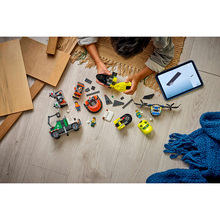 Конструктор LEGO City Ремікс літака, вантажівки та судна на повітряній подушці (60505)